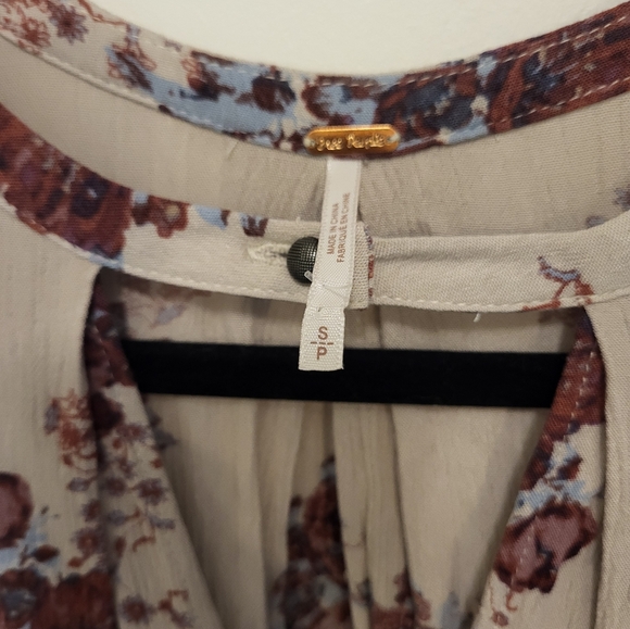 Free People Washed Stone Tree Swing Floral Dress Size Small - Picture 8 of 12